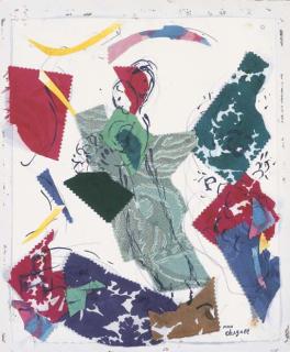 Marc Chagall - La danseuse en couleur