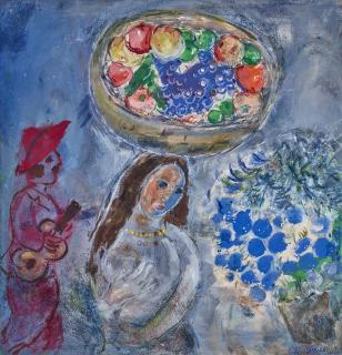 Marc Chagall - La jeune mexicaine