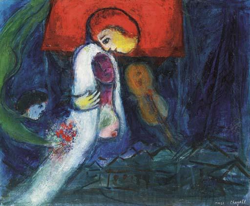 Marc Chagall - La mariée