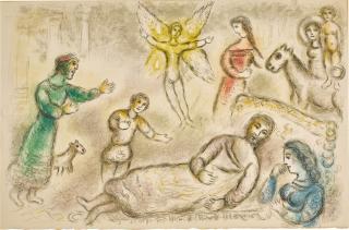 Marc Chagall - La Paix Retrouvée (M. 830; C. Bks. 96)