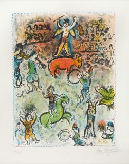 Marc Chagall - La parade au cirque.