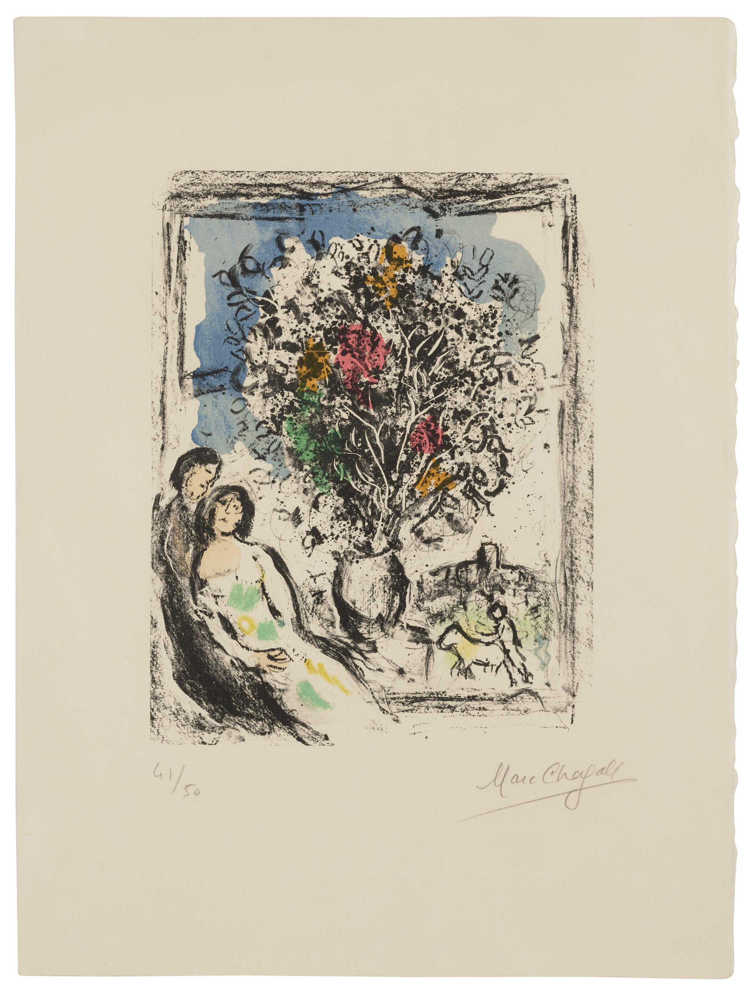 Marc Chagall - La Petite Fenêtre (The Little Window)