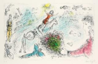 Marc Chagall - L\'Âme du Cirque (M. 982)