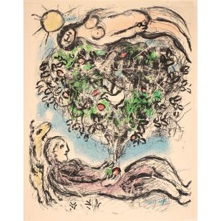 Marc Chagall - L\'Arbre Fleuri I (Flowering Tree I)