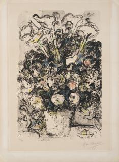 Marc Chagall - Le Bouquet Blanc