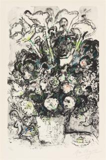 Marc Chagall - Le bouquet blanc