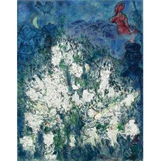 Marc Chagall - Le Buisson En Fleurs