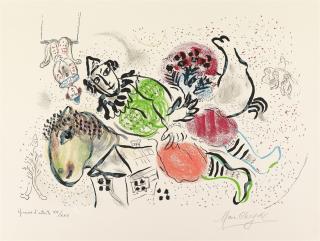 Marc Chagall - Le Cirque ambulant