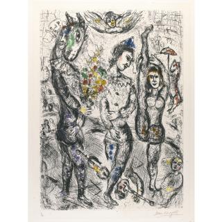 Marc Chagall - Le Cirque (Cramer (1992) 2, 6, 12, 23, 34, 35)