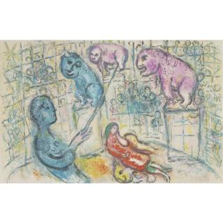 Marc Chagall - Le Cirque: One Print (M. 506)