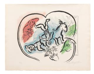 Marc Chagall - Le Coeur Du Cirque