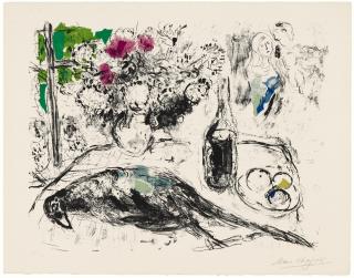 Marc Chagall - Le Faisan