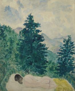 Marc Chagall - Le nu à Peyra-Cava