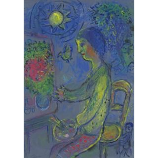 Marc Chagall - Le Peintre En Jaune