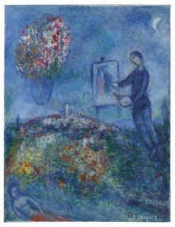 Marc Chagall - Le Peintre