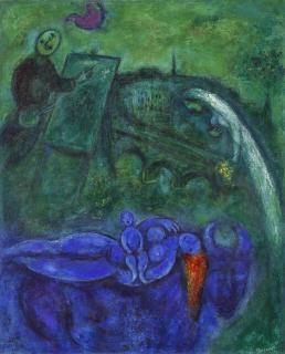 Marc Chagall - Le Pont-Neuf
