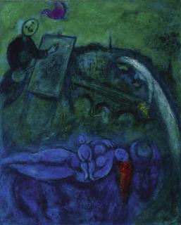 Marc Chagall - Le Pont-Neuf