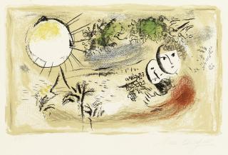 Marc Chagall - Le Repos