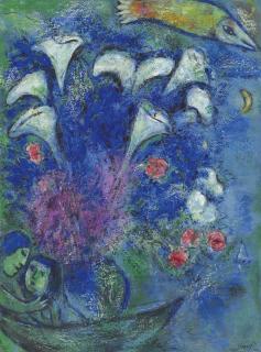 Marc Chagall - Les Arums