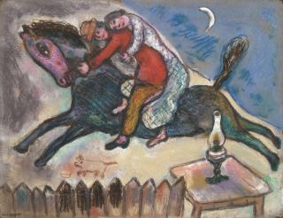 Marc Chagall - Les Cavaliers  