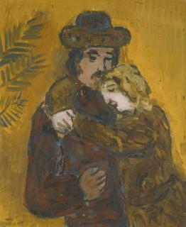 Marc Chagall - Les Enlacés