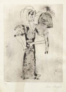 Marc Chagall - Madame Sobakevitch