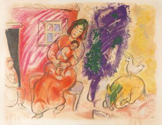 Marc Chagall - Maternité.