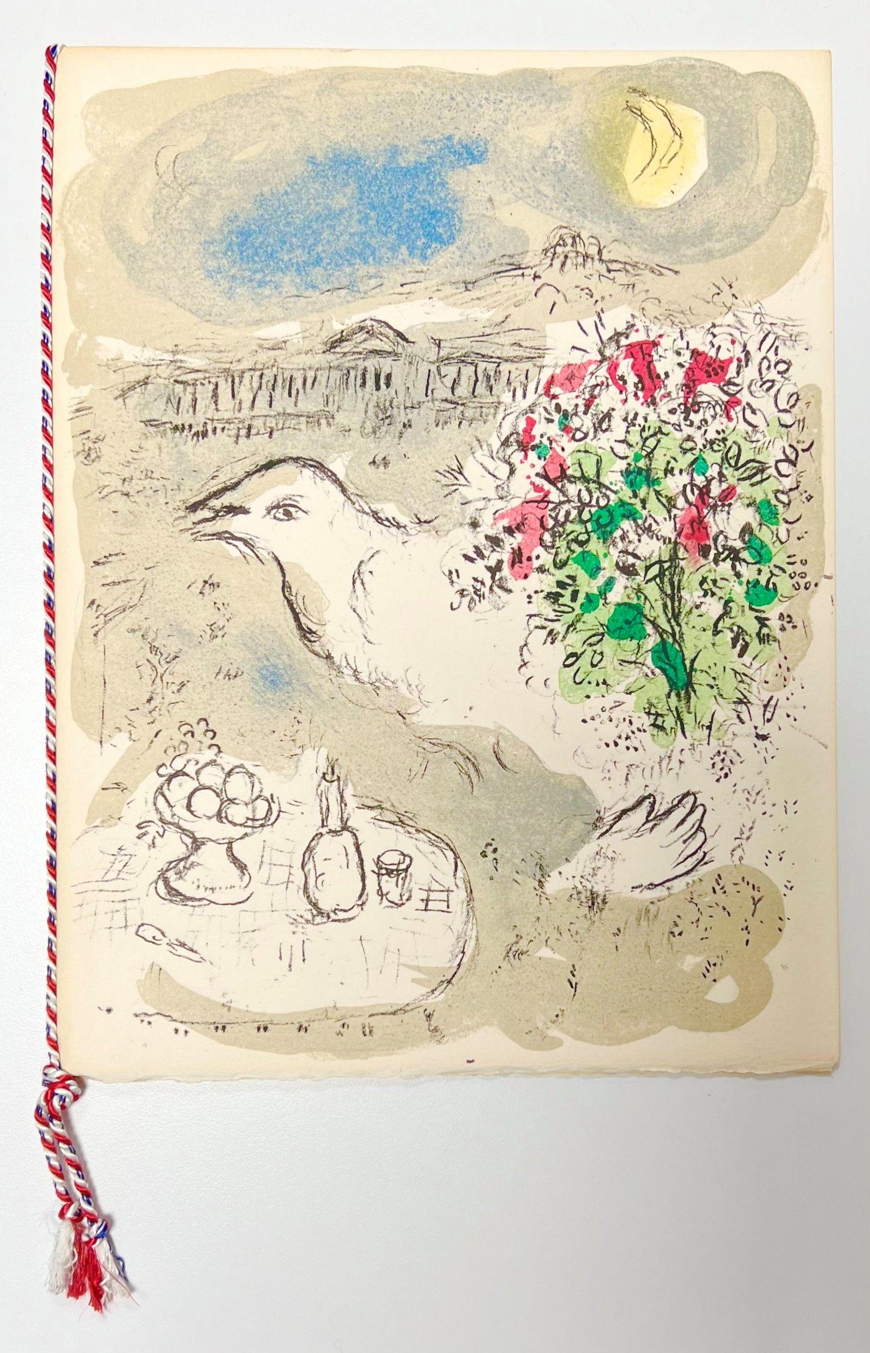 Marc Chagall - Menu De Gala, 1978
