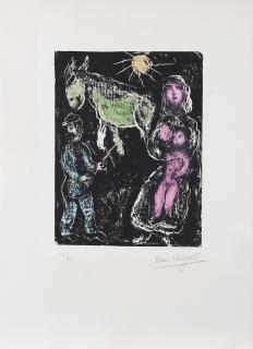 Marc Chagall - Naissance de la nuit