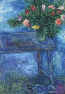 Marc Chagall - Nu sous la table