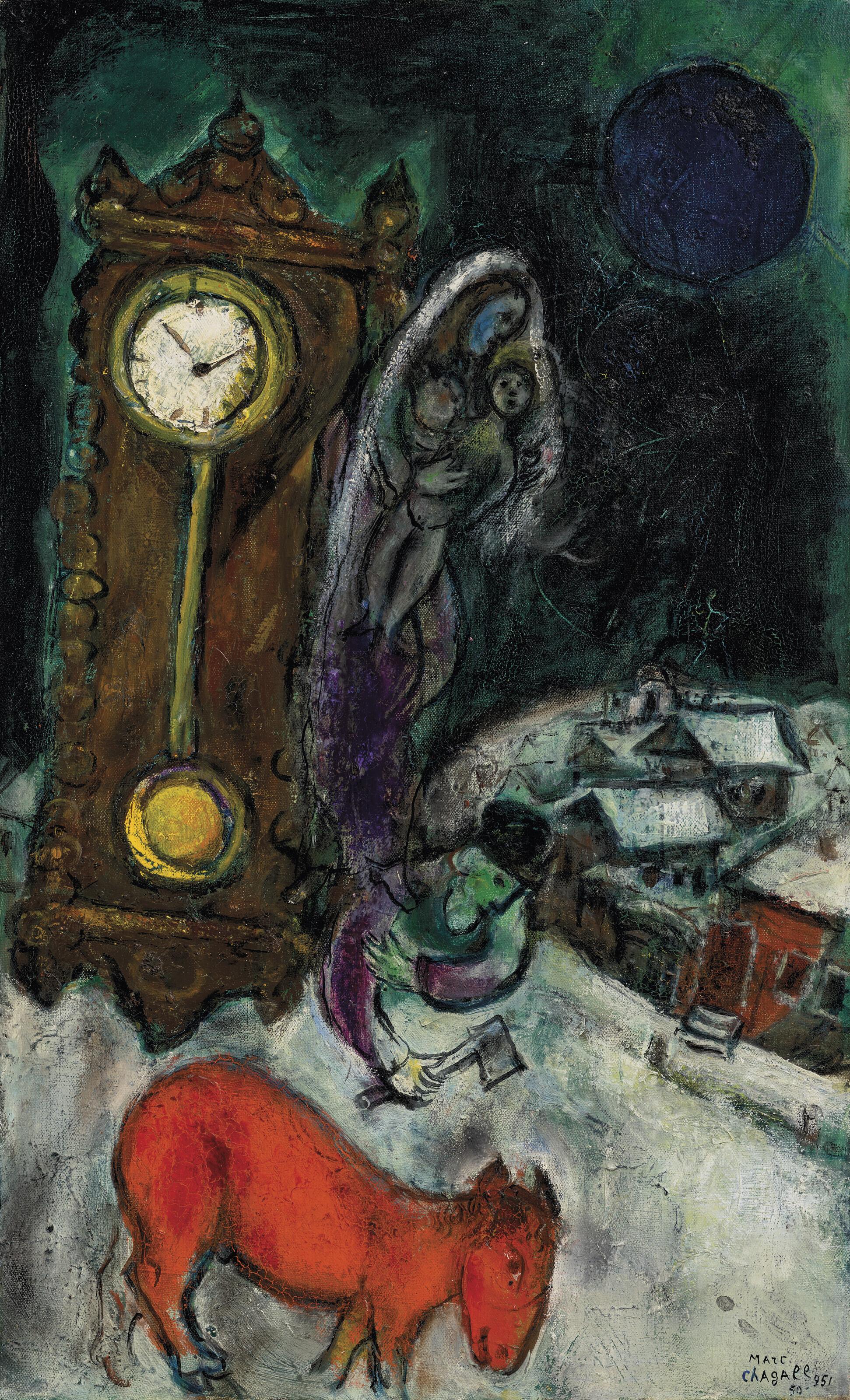 Marc Chagall - Nuit de Nouvel An