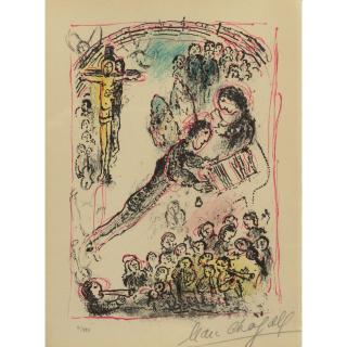 Marc Chagall - One Plate, from La féerie et le royaume