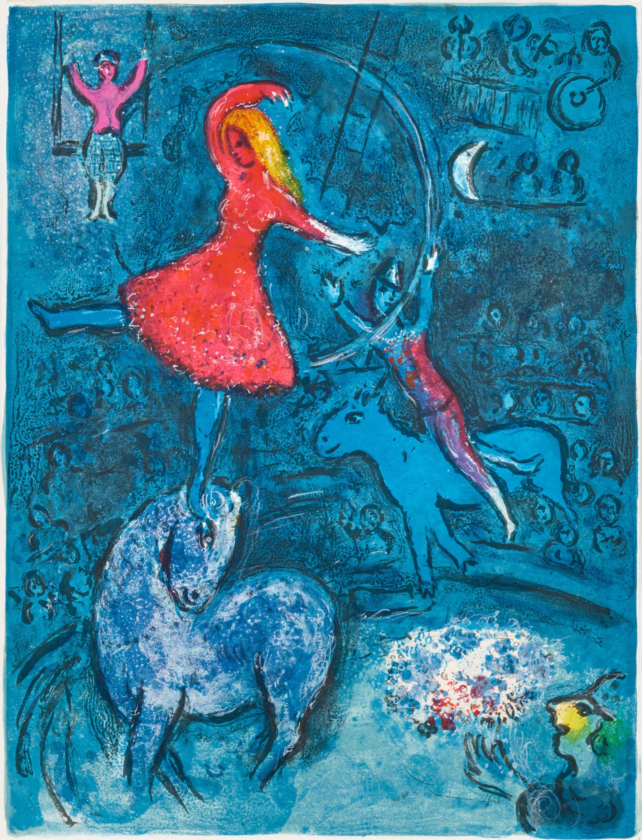 Marc Chagall - One Plate, from Le Cirque