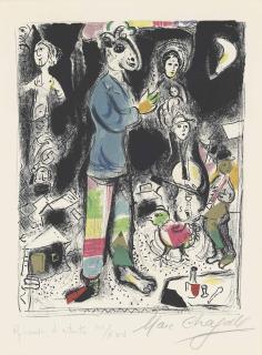Marc Chagall - Paysan au Violon