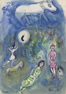 Marc Chagall - Personnages de cirque