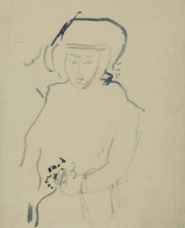 Marc Chagall - Portrait de femme (Bella)