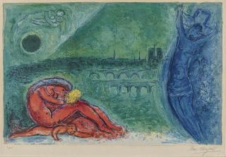 Marc Chagall - Quai de la Tournelle