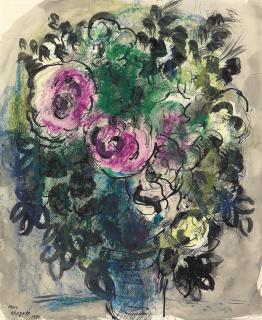 Marc Chagall - Roses