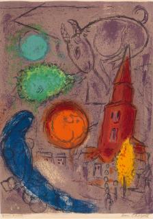 Marc Chagall - Saint-Germain-des-Prés
