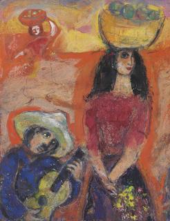Marc Chagall - Sérénade mexicaine