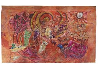 Marc Chagall - Stage curtain for Mozart\'s \'The Magic Flute\' (Finale)