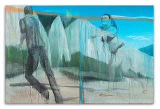 Marc Desgrandchamps - Untitled (Diptych)