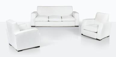 Marc Du Plantier - Sofa And Two Armchairs [Salon Avec Un Canapé Et Deux Fauteuils]