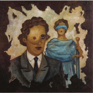 Marc Eemans - Homme Et Femme Avec Une Épée