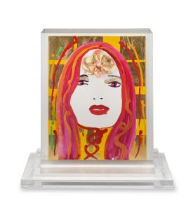 Marc Quinn - Yellow Chrome Hallucination