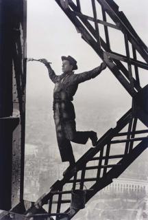 Marc Riboud - Painter of The Eiffel Tower, 1953