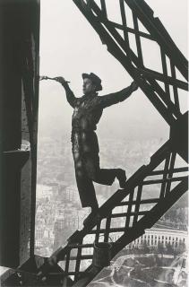 Marc Riboud - Painter of The Eiffel Tower, 1953