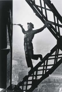 Marc Riboud - Painter of The Eiffel Tower, Paris, 1953