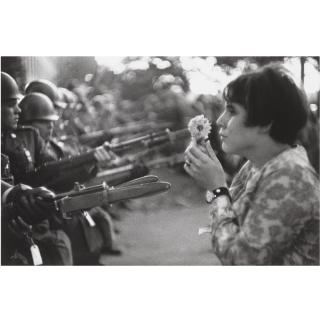 Marc Riboud - Peace March, Washington, 1967