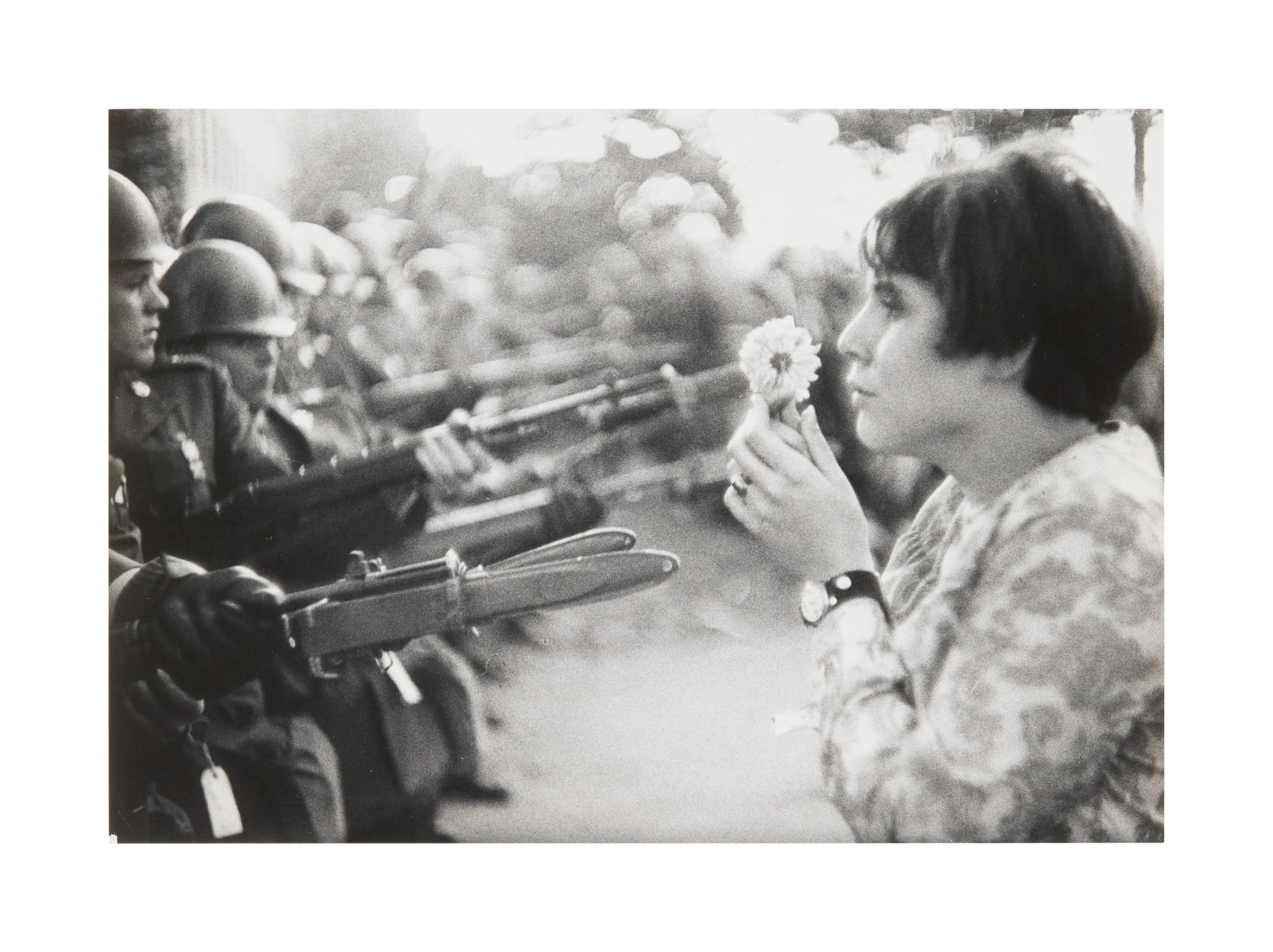 Marc Riboud - Peace March, Washington, D. C.